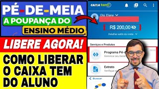 PÉDEMEIA COMO LIBERAR E RESOLVER OS PROBLEMAS DO ALUNO NO CAIXA TEM E RECEBER O PÉ DE MEIA [upl. by Marybella]