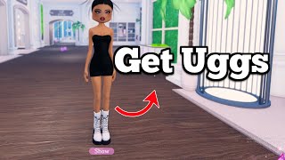 How to Get Uggs in Dress To Impress Roblox  Full Guide [upl. by Norehc]