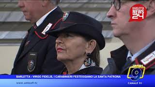 BARLETTA  VIRGO FIDELIS I CARABINIERI FESTEGGIANO LA SANTA PATRONA [upl. by Davies]