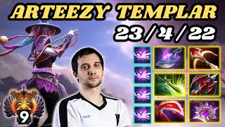 🔥 ARTEEZY Templar Assassin Hard Carry 23 KILLS 🔥 Insane Damage With Meld amp Refraction  Dota 2 [upl. by Ahtis549]