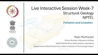 NPTEL Structural Geology Live Session Week 7 [upl. by Linneman]