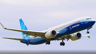 Windy Fort Worth Alliance Plane Spotting AFW  737 MAX 10 [upl. by Swanson]