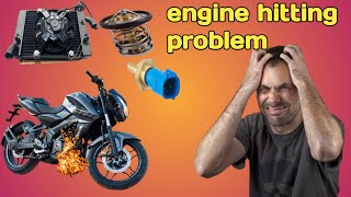 BAJAJ PULSAR NS 200 HEATING PROBLEM Thermostat PROBLEM [upl. by Chemash]