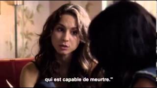 Troian Bellisario speaks French [upl. by Itsim]