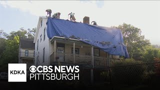 Pittsburgharea veteran gets new roof [upl. by Arob]