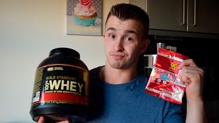 BSN Syntha 6 Edge VS Optimum Nutrition Gold Standard Cookies and Cream Review [upl. by Newra253]