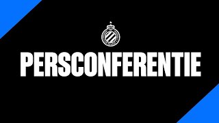 HERBEKIJK  PERSCONFERENTIE VOOR EUPEN  CLUB BRUGGE  20212022 [upl. by Uella]