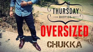 Thursday Boot Scout Review  Brown Leather Chukka Boot Outfit [upl. by Lynden495]