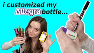 i customize my allegra bottle [upl. by Clava]