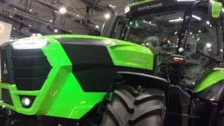 AGRITECHNICA 2013 DEUTZ FAHR TTV 11440 AND 9340 [upl. by Mukerji]