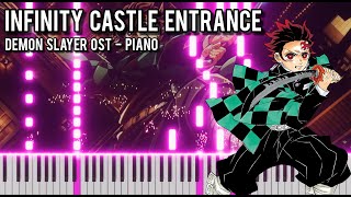 Demon Slayer  Infinity Castle Entrance Piano [upl. by Hsemin]