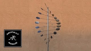 How To Build A Wind Sculpture Secret to Spin Revealed [upl. by Yriek]