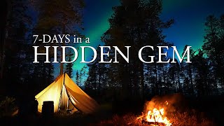 7Day Wilderness Adventure  Canoeing Campfire Cooking and Laughs in Swedish Laplands Hidden Gem [upl. by Irek818]