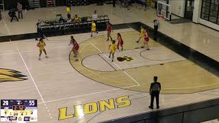 Community College of Phila vs Montgomery County Community College Womens Junior College Basketball [upl. by Zetrac]