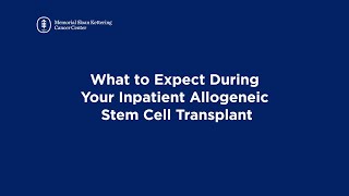 Allogeneic Stem Cell Transplant [upl. by Annaig]