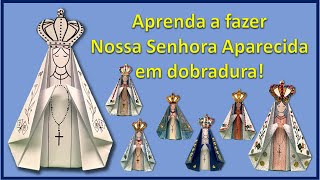 NOSSA SENHORA APARECIDA EM DOBRADURA  Dinâmica de N S Aparecida  Catequese  LiseteMaria [upl. by Nnailuj]