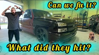 2005 Single cab Silverado transmission crossmember repair [upl. by Yelhs]