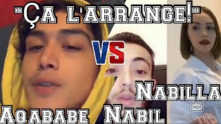 Aqababe clash Nabil et balance sur Nabilla [upl. by Goetz]