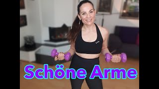 Schöne Arme  Workout mit Hanteln [upl. by Eniamerej701]