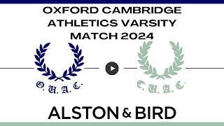 Oxford Cambridge Athletics Varsity Match 2024 [upl. by Rica101]