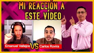 Reacción a Vídeo Emanuel Vallejos vs Carlos Rovira [upl. by Tadich546]