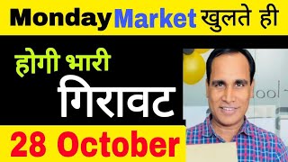 कल होगी भयंकर गिरावट  Ghanshyam Tech Live Trading GhanshyamTech [upl. by Mobley]