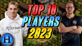 Top 10 Best AoE2 Players In The World  2023 [upl. by Marvel273]