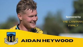 Aidan Heywood  Prescot Cables H Post Match 091124 [upl. by Aerdnek]