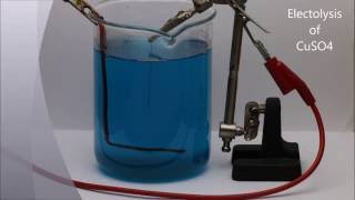 CuSO4 Electrolysis  Making Sulfuric Acid revisited [upl. by Kally]