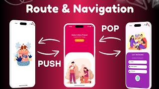 Navigation amp Routes in Flutter  NamedRoutes  Pass Data [upl. by Charlotte541]