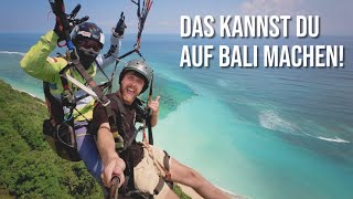 Einfach unglaublich  Paragliding auf Bali amp chillen am Melasti Beach [upl. by Onailime]