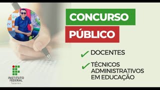 Concurso do IFTO [upl. by Ammon]