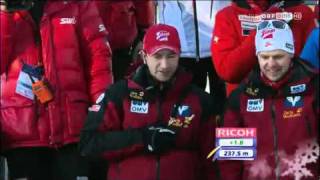 Gregor Schlierenzauer Vikersund 2011 2375m ORF1 Bessere Qualität [upl. by Day]