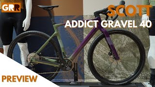 SCOTT ADDICT GRAVEL 40  Preview  La bici de gravel más económica de Scott [upl. by Seuqirdor]