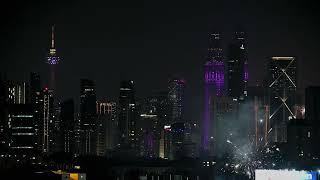 Countdown Fireworks 2023 KLCC Light Show amp Happy New Year 2023 [upl. by Dinah]