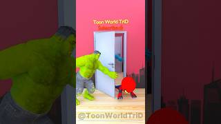 🚪 Hulk Closes the Door Too Fast and SpiderMan Takes a Tumble 😂 gta [upl. by Nivan]