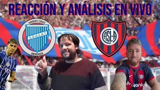 REACCION Y ANALISIS EN VIVO GODOY CRUZ vs SAN LORENZO  PENDIENTE FECHA 3 LIGA PROFESIONAL 2024 [upl. by Corkhill]