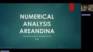 Numerical Analysis Areandina EJE3 Reunión con Cristhian Tabares Grabación de la reunión [upl. by Alroy825]