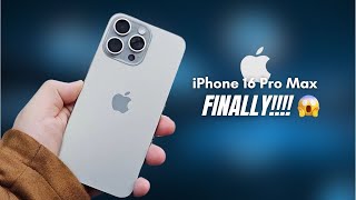 iPhone 16 Pro Max  OFFICIALLY FIRST LOOK🔥🔥 [upl. by Kired]