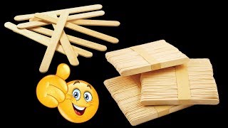 Popsicle Stick Craft Idea  Amazing Ideas  Crafts Junction [upl. by Nnylsoj]