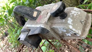 Restoration old Wood Planer KREX SINGAPORE  Restore Electric Planer Power Tools [upl. by Luanne]