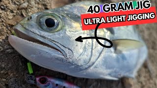 quotUltraLight Jigging Jetty Rock Fishing Adventurequot [upl. by Aihseym]