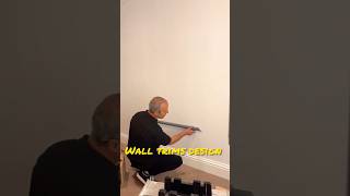 Wall decor trends using wall trims designSelf interior designwallsdecorinteriordesign walltrims [upl. by Ityak]