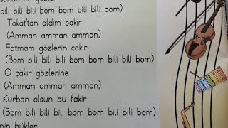 Bom bili bom şarkısı [upl. by Nomahs]