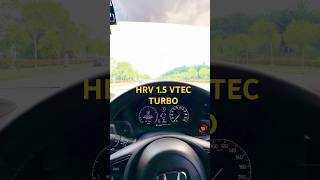 Honda HRV 15 VTEC TURBO 0100 test run hondahrv2023 [upl. by Delija237]