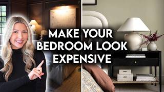 10 WAYS TO MAKE YOUR BEDROOM LOOK EXPENSIVE  DESIGN HACKS [upl. by Adar]