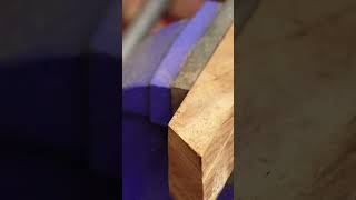 Making a Shelf Bracket From Wood Using Rabbet Joint woodworking diy shorts howto carpentry [upl. by Kiefer826]