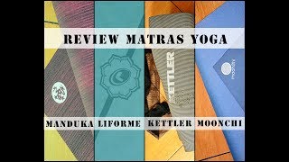 Review Matras Yoga  Kettler Moonchi Manduka Liforme  Yoga with Akbar [upl. by Sirraj344]