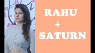 SATURN  RAHU  SATURN RAHU CONJUNCTION  VEDIC ASTROLOGY [upl. by Raddi]