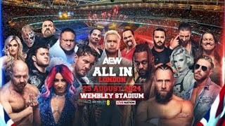 AEW All In 2024 Last Minute News Rumors and Predictions  Spoiler Warning [upl. by Vlad985]